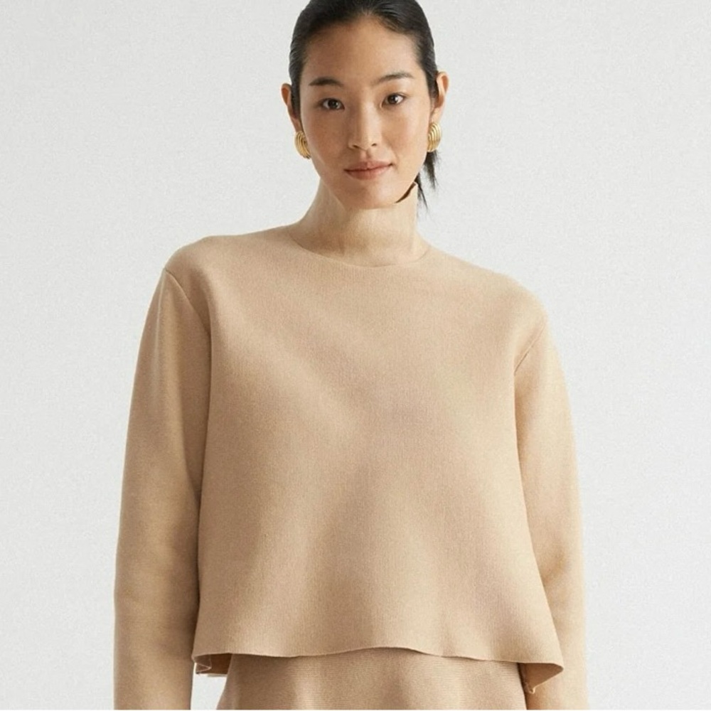 NWT Tuckernuck camel knit turtleneck
